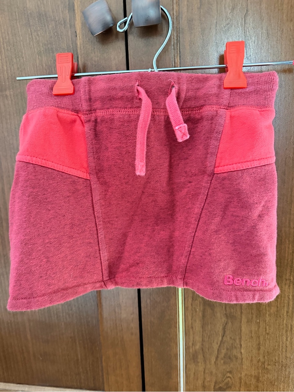 Bench Kids Two-Tone Pink Pull-On Skirt with Drawstring